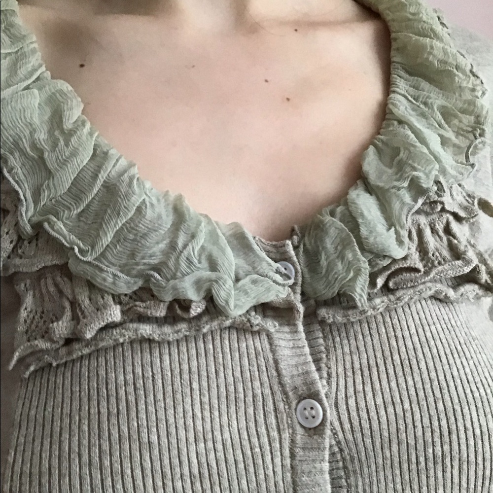 Beautiful Soft Buttoned Sweater - image 1